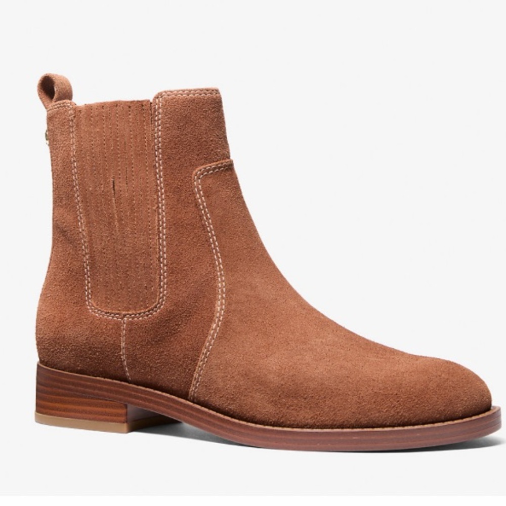 👢MICHAEL KORS Ella Suede Chelsea Boot 👢 NIB 👢